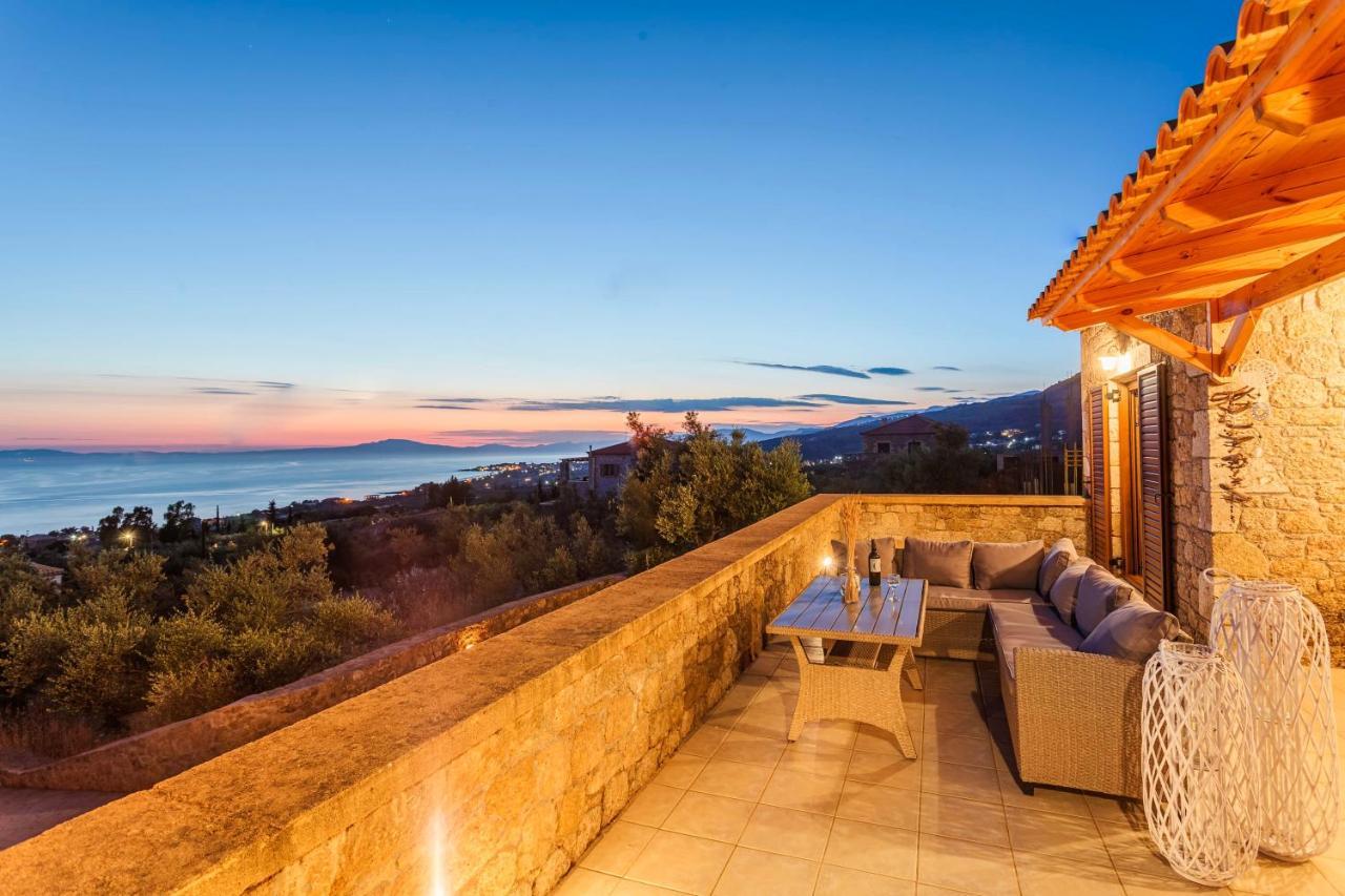 Mani Panoramic Seaviews - Luxury Summer Haven Lévktron Esterno foto