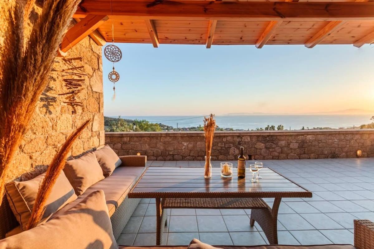 Mani Panoramic Seaviews - Luxury Summer Haven Lévktron Esterno foto